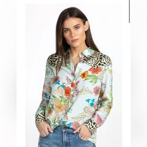 Johnny Was XS Liliana Western Shirt